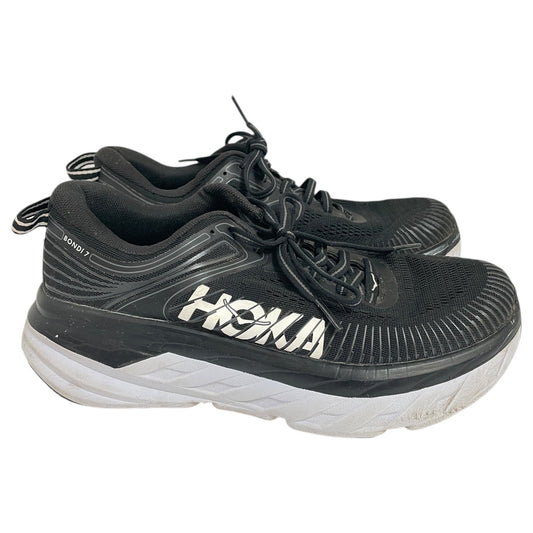 Shoes Sneakers By Hoka In Black & White, Size:6.5