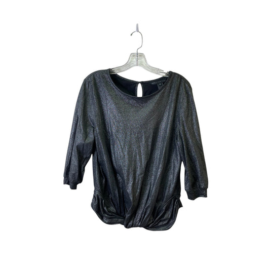 Top 3/4 Sleeve Designer By Marc By Marc Jacobs In Black, Size:Xs