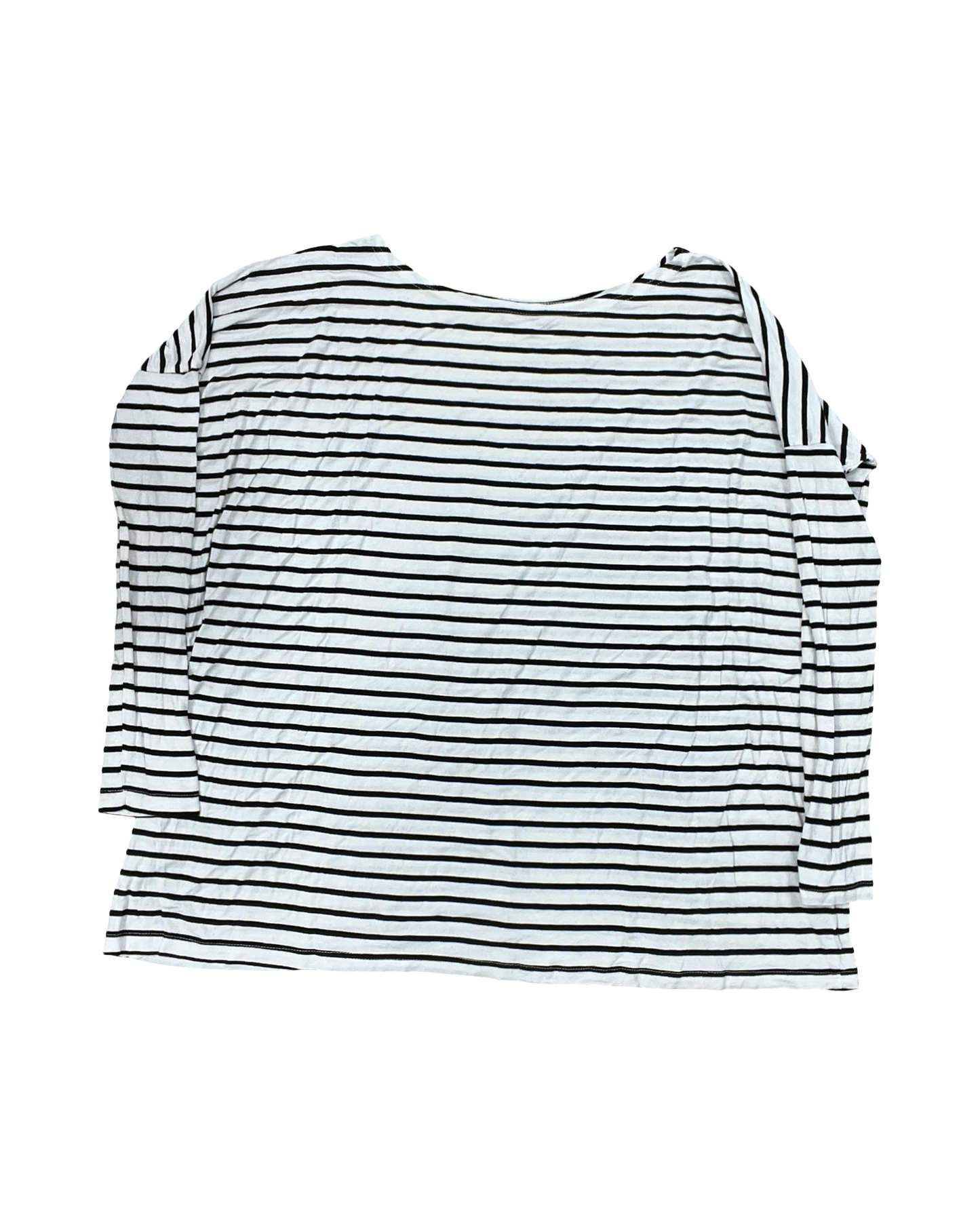 Top Ls By Piko In Black & White, Size:L