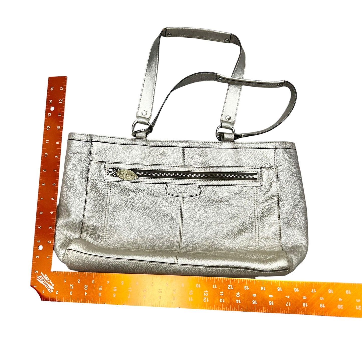 Handbag Designer By Coach, Size: Large