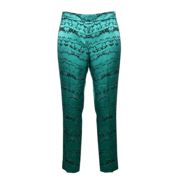 Pants Dress By Per Se In Green & Grey, Size: 10