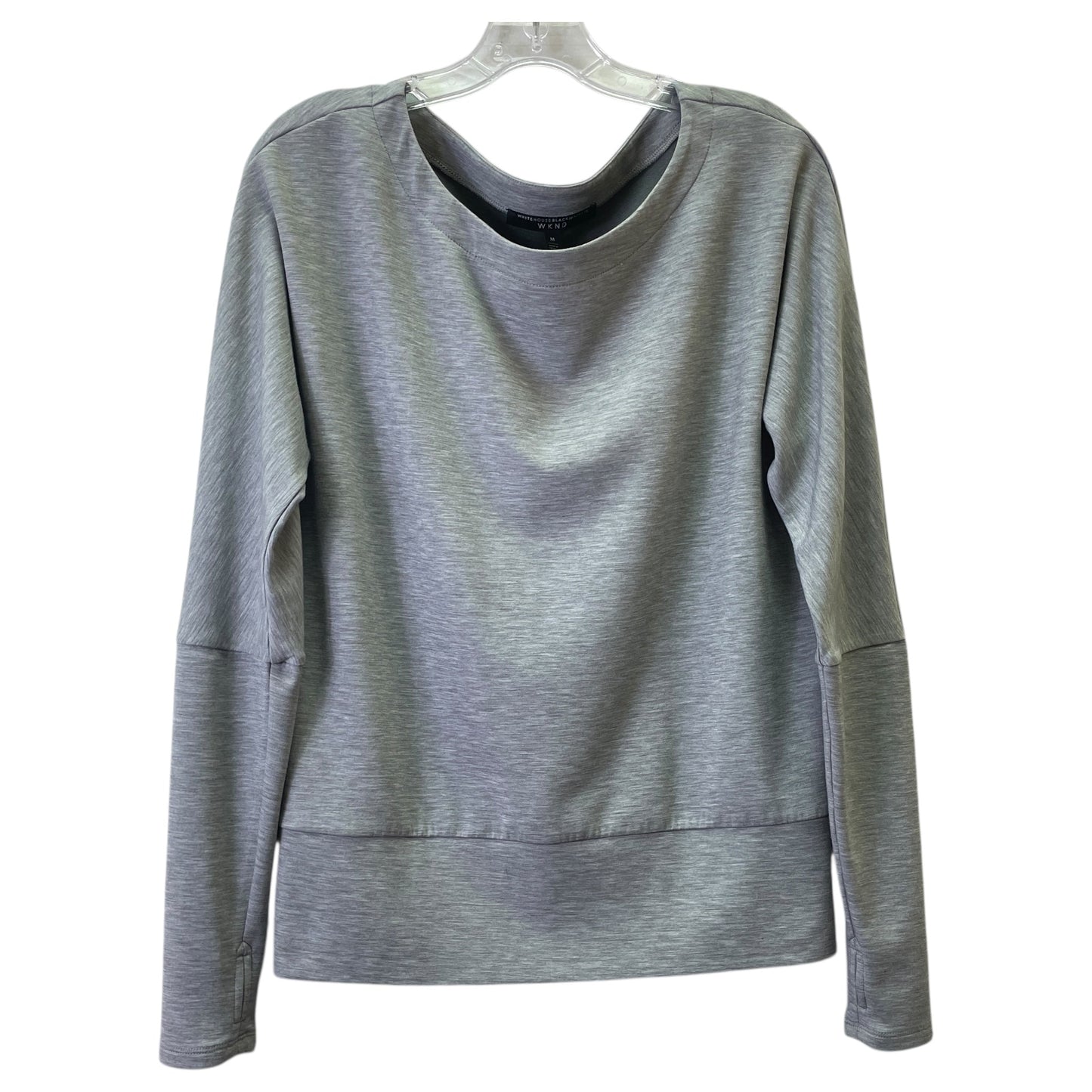 Sweatshirt Crewneck By White House Black Market In Grey, Size:M