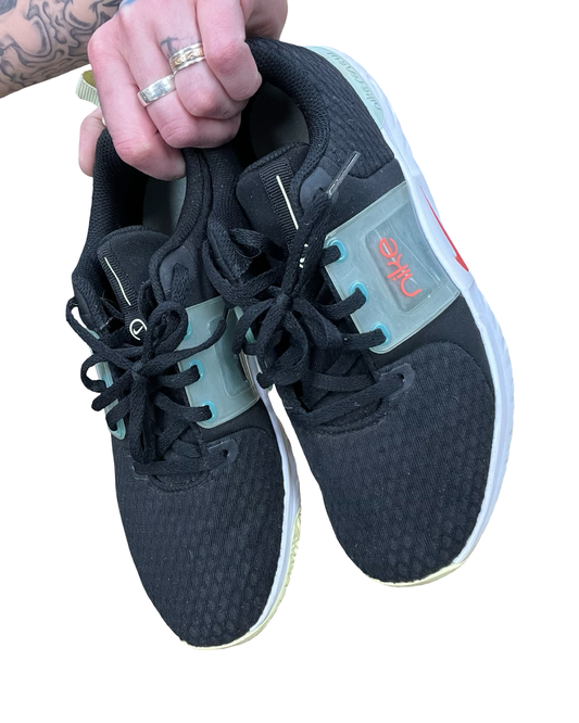 Shoes Athletic By Nike In Black & White, Size:7.5