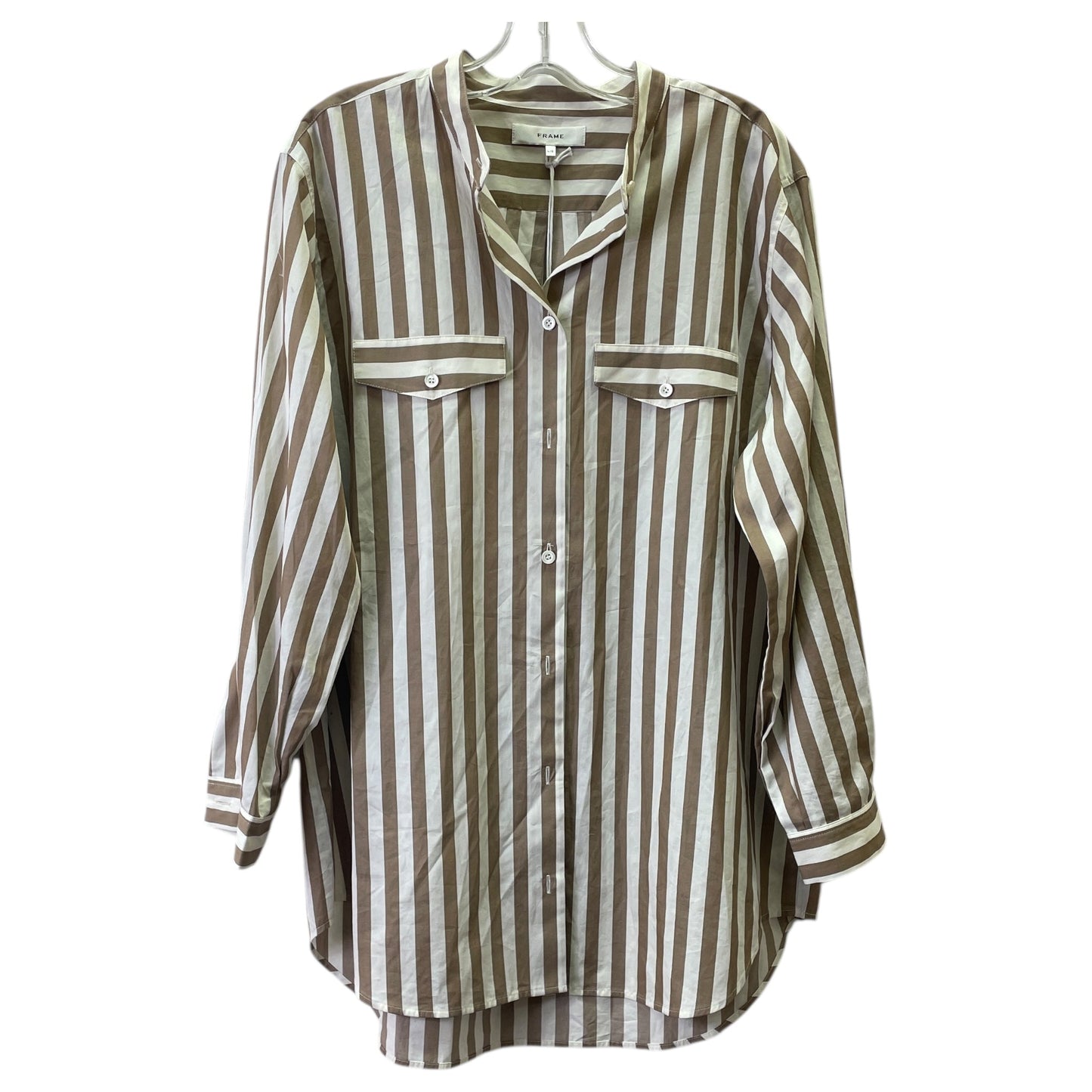 Top Ls By Frame In Cream, Size:L