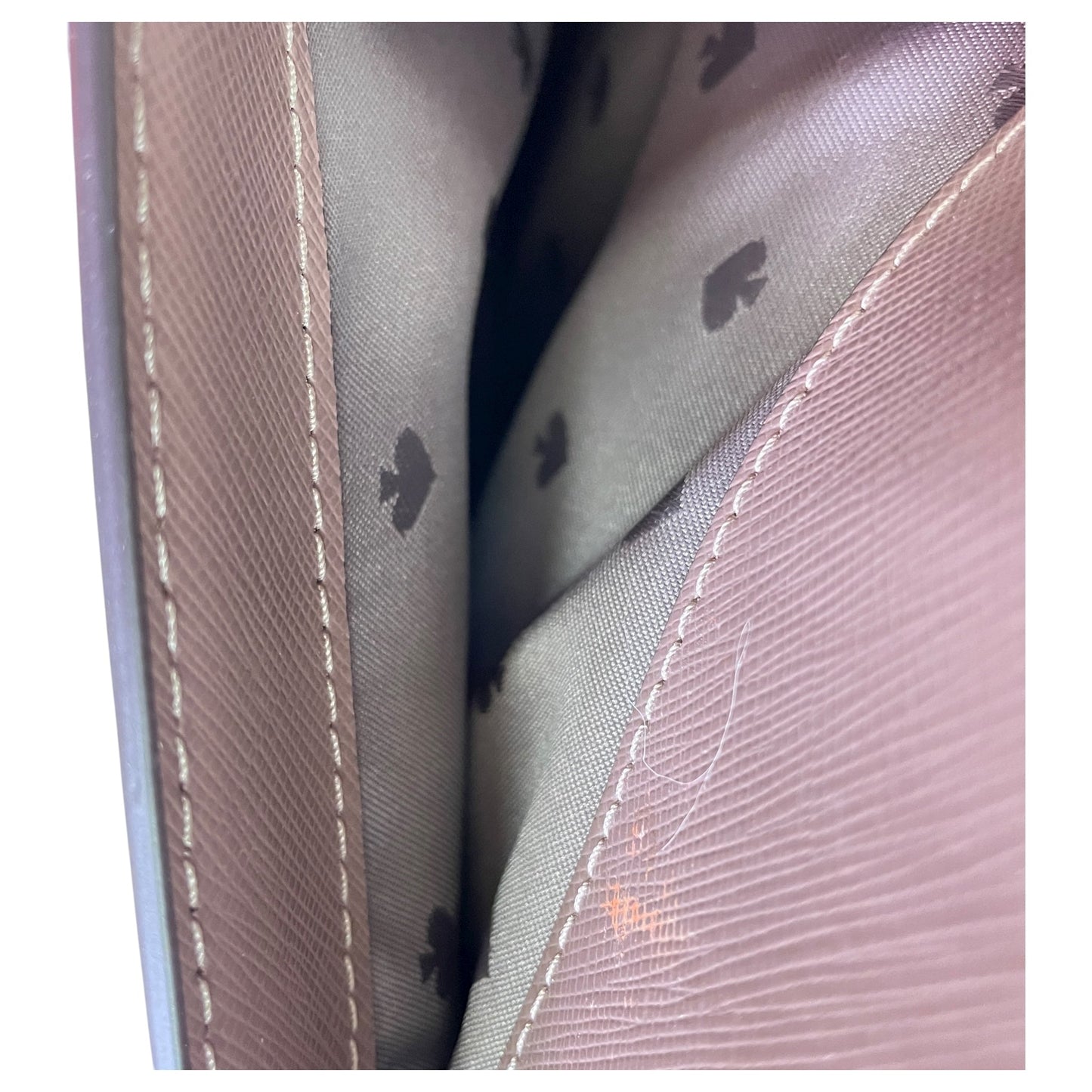 Tote Designer By Kate Spade In Taupe, Size:Large