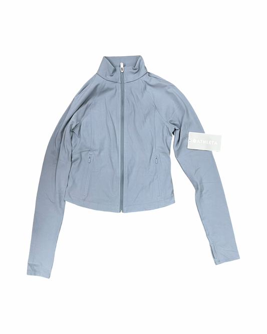 Athletic Jacket By Athleta In Blue, Size:S