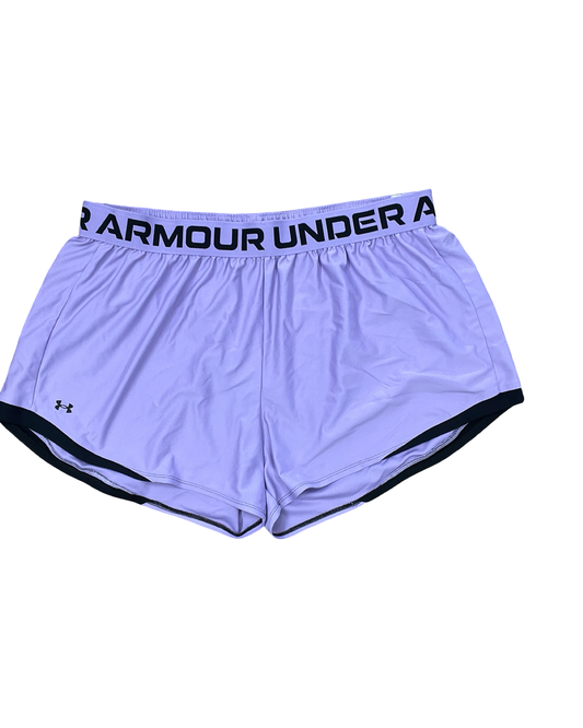 Athletic Shorts By Under Armour In Purple, Size:3X