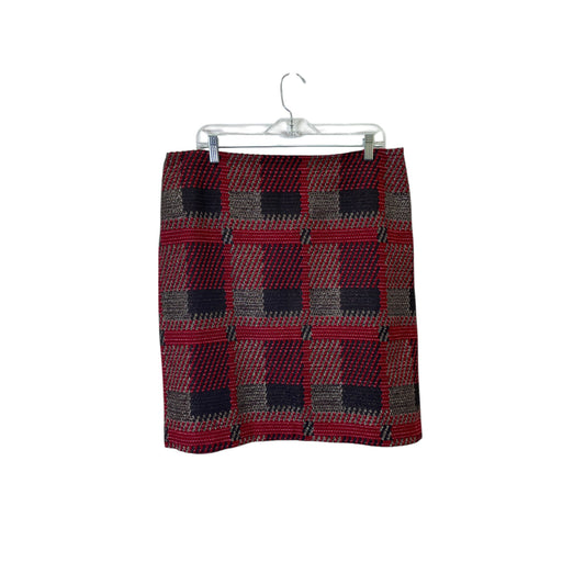 Skirt Mini & Short By J. Mc Laughlin In Red, Size:14