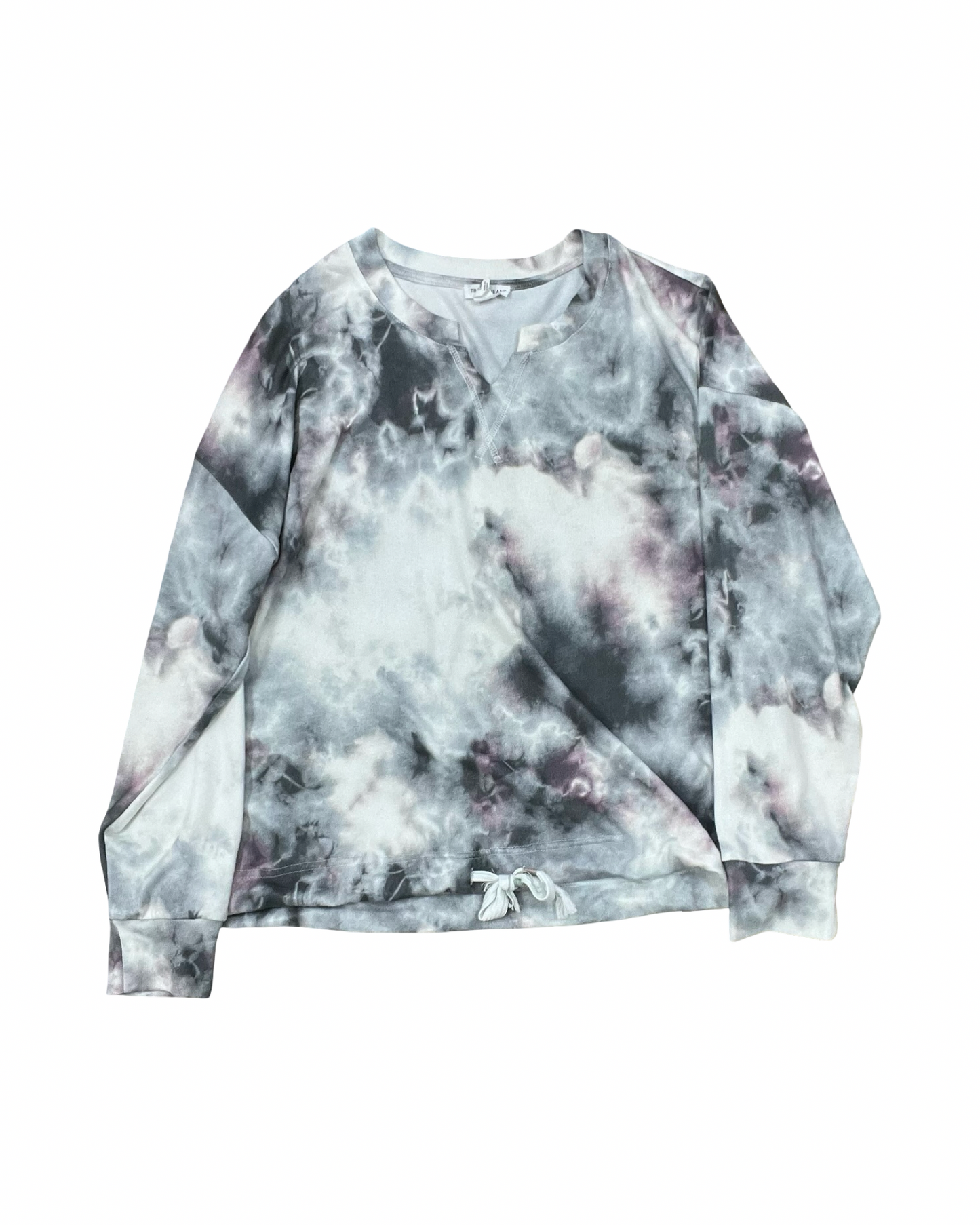 Top Ls By Tribal In Grey & White, Size:M