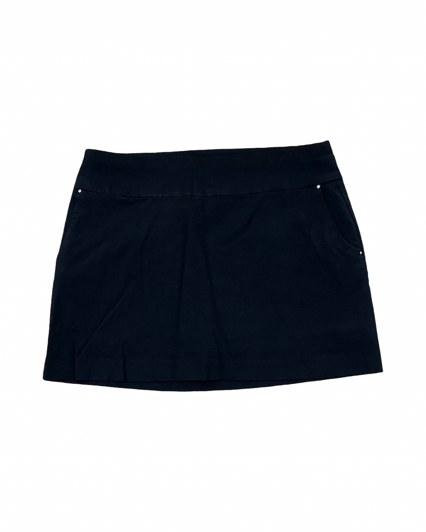 Skort By Coral Bay In Black, Size:M