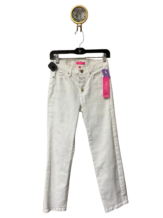 Pants Designer By Lilly Pulitzer In White, Size:0