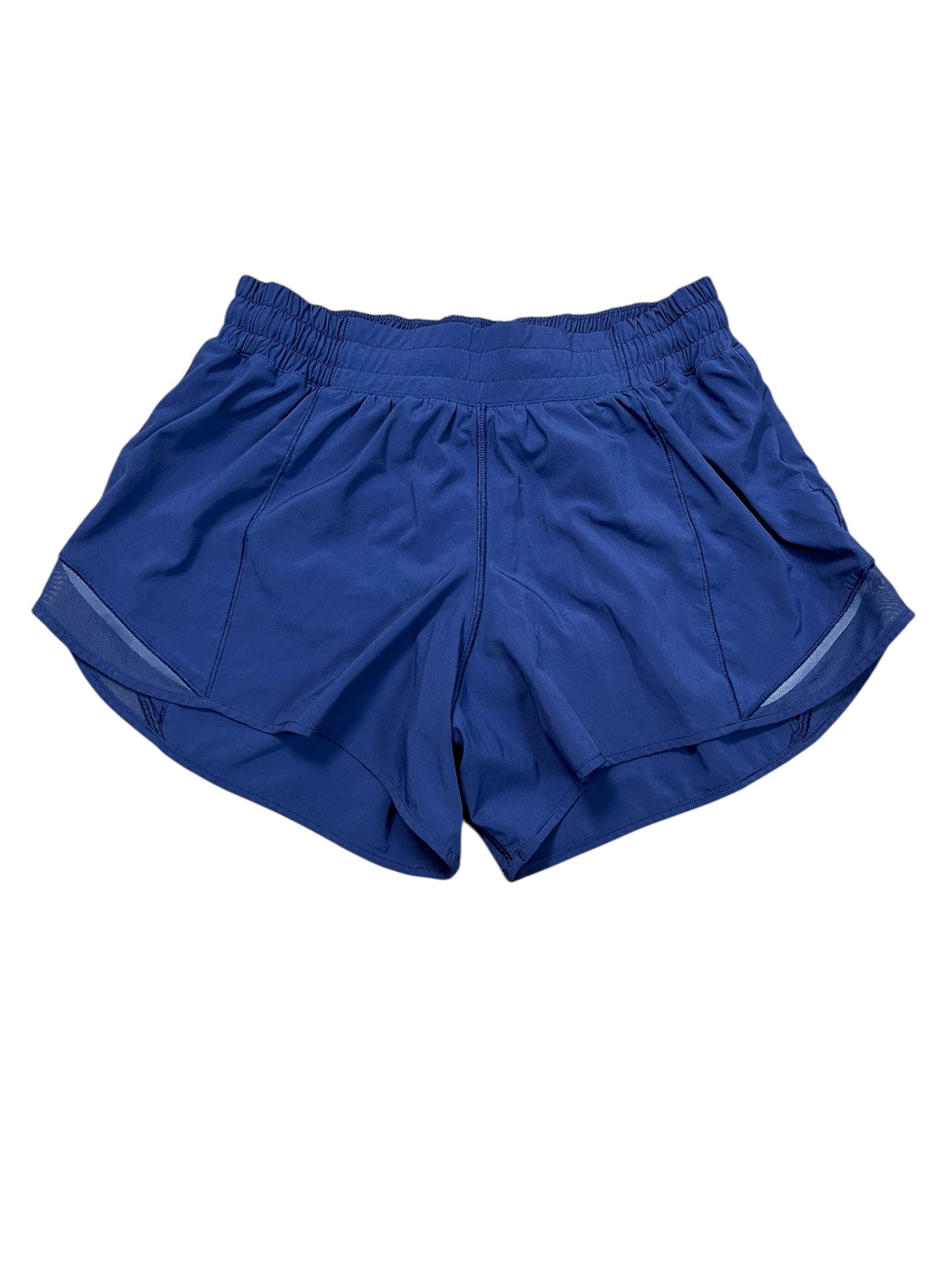 Athletic Shorts By Lululemon In Blue, Size:M