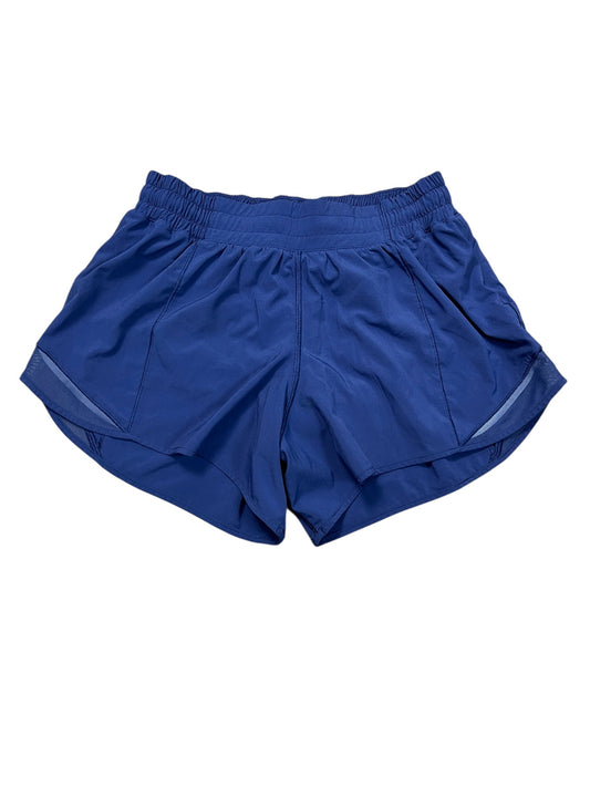 Athletic Shorts By Lululemon In Blue, Size:M
