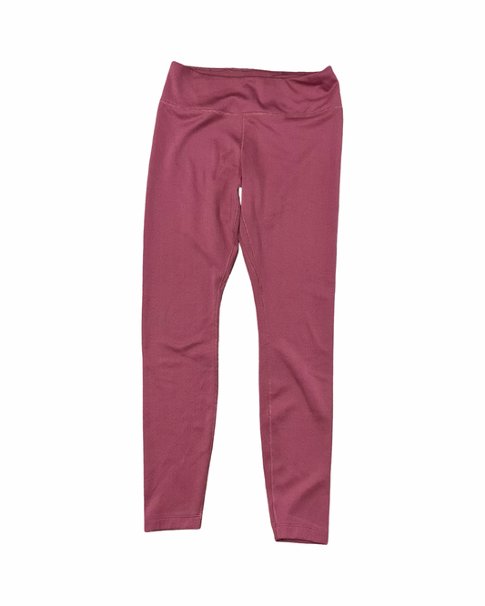 Athletic Leggings By Nike In Red, Size:M