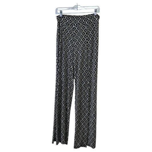 Pants Dress By Clara Sun Woo In Black & Gold, Size:M