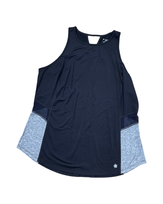 Athletic Tank Top By Tek Gear In Black & Grey, Size:Xl