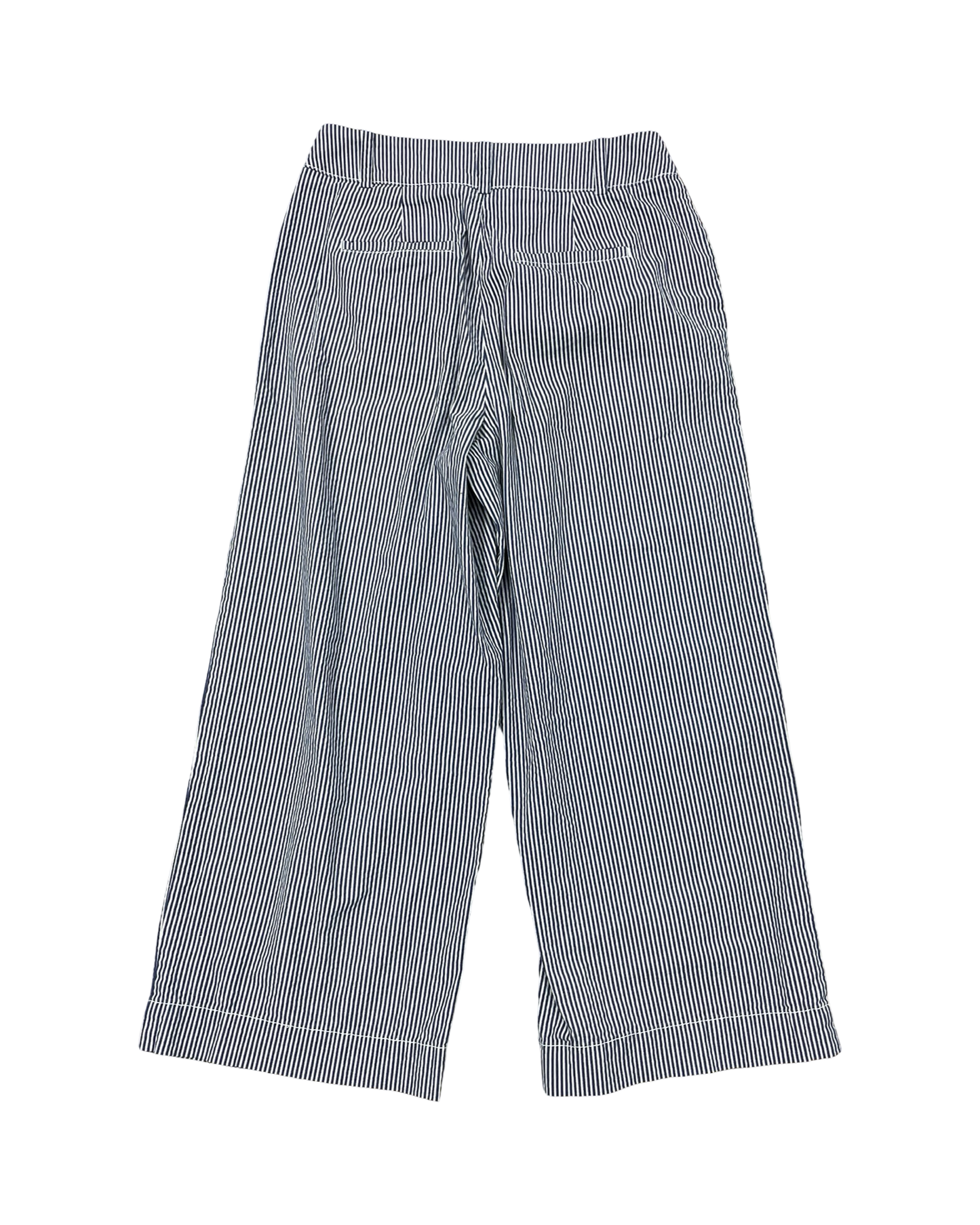 Pants Wide Leg By Loft In Blue & White, Size:4