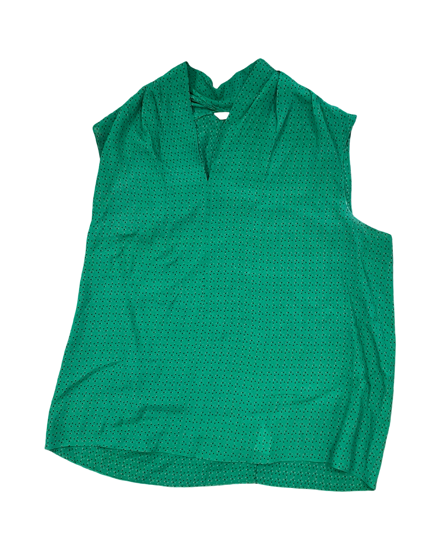 Top Sleeveless By Cabi In Green, Size:L