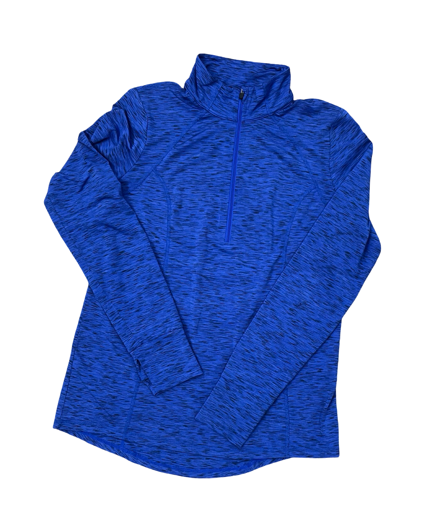 Athletic Top Ls Crewneck By Xersion In Blue, Size:M