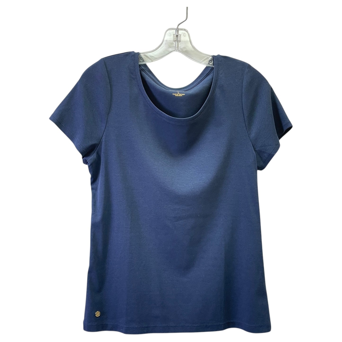 Top Ss Designer By Lilly Pulitzer In Blue, Size:L