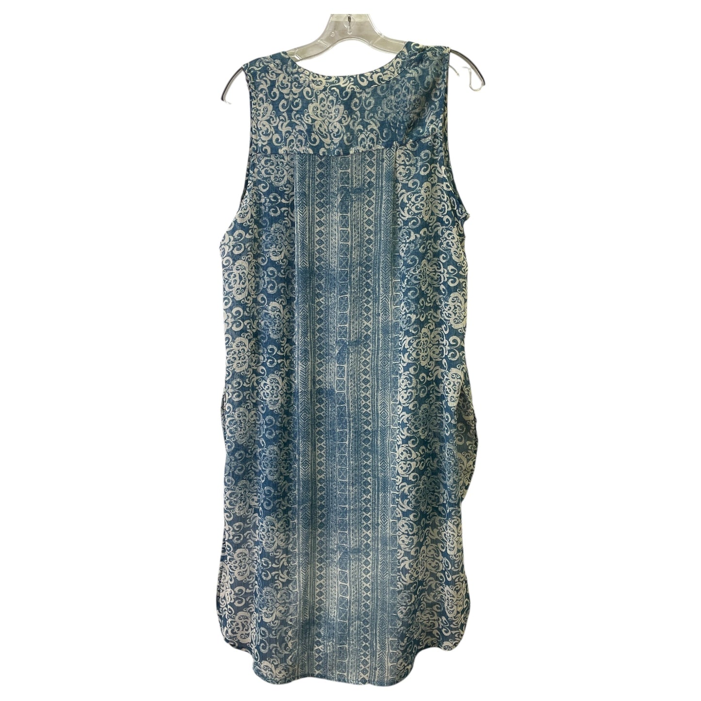 Tunic Sleeveless By Knox Rose In Blue, Size:L