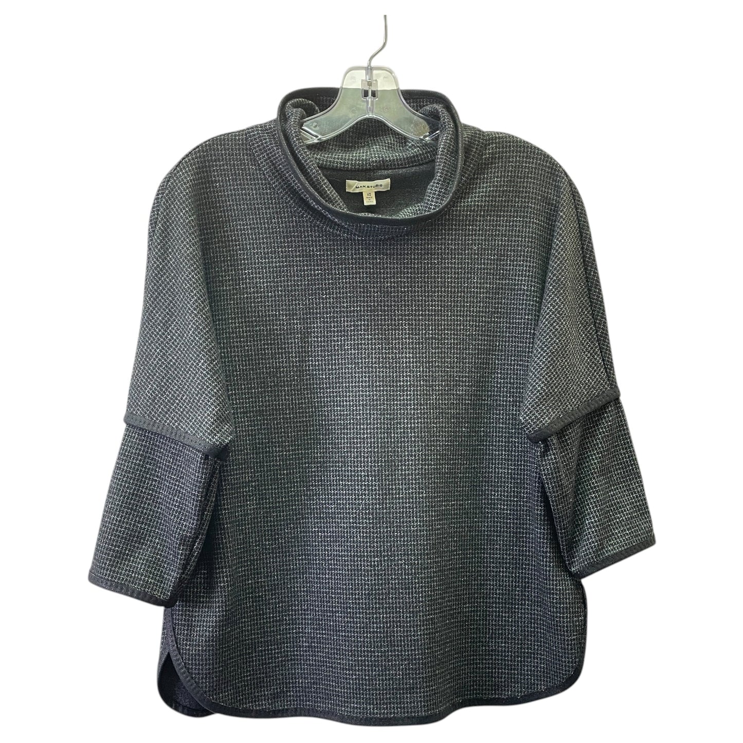 Top Ls By Max Studio In Black, Size:Xs