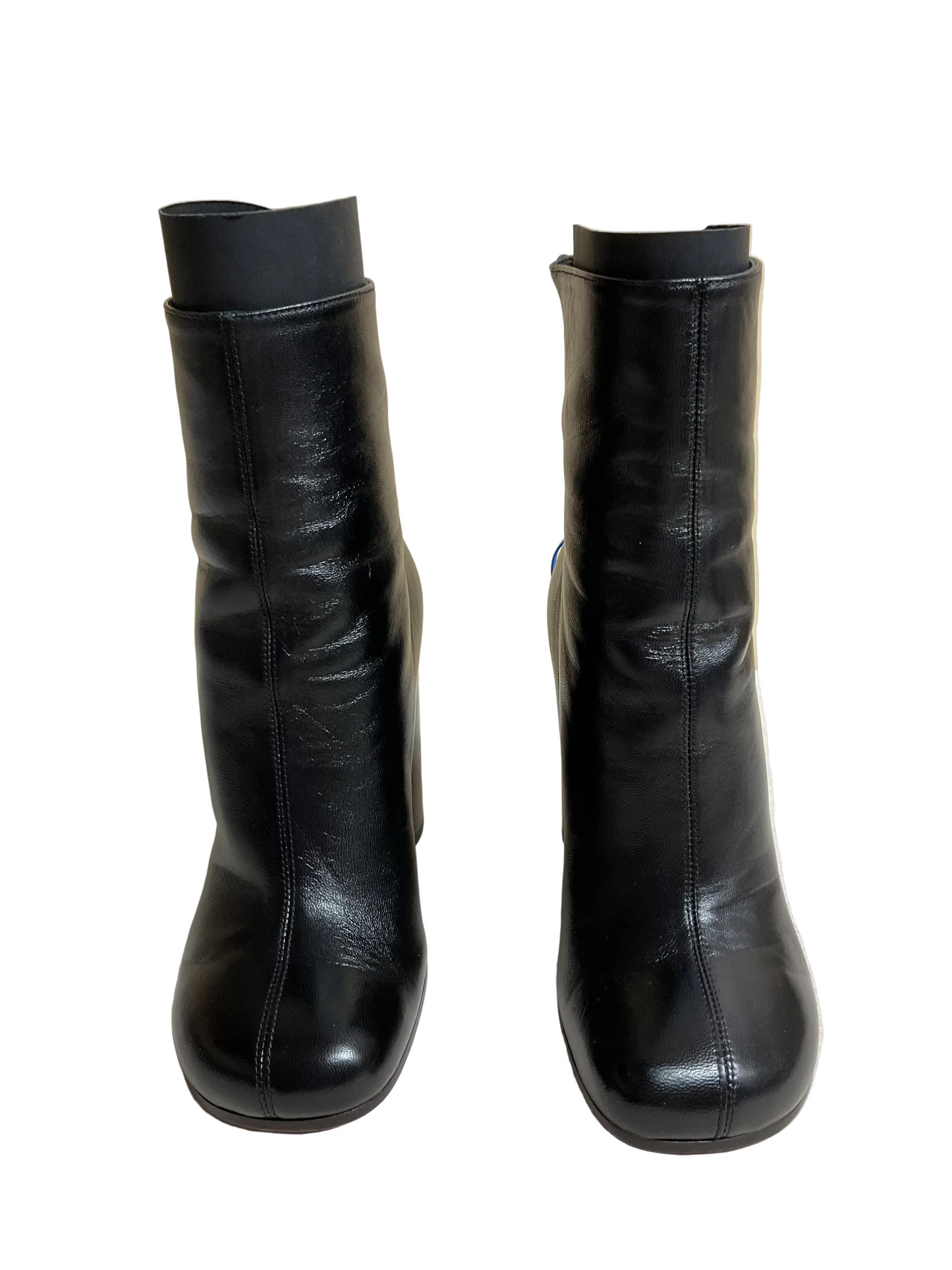 Boots Luxury Designer By Burberry In Black, Size:5/35