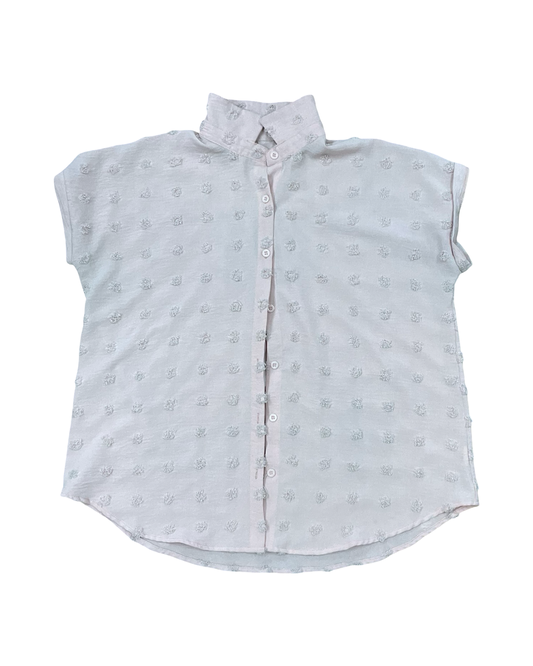 Blouse Ss By Clothes Mentor In Pink, Size:1X