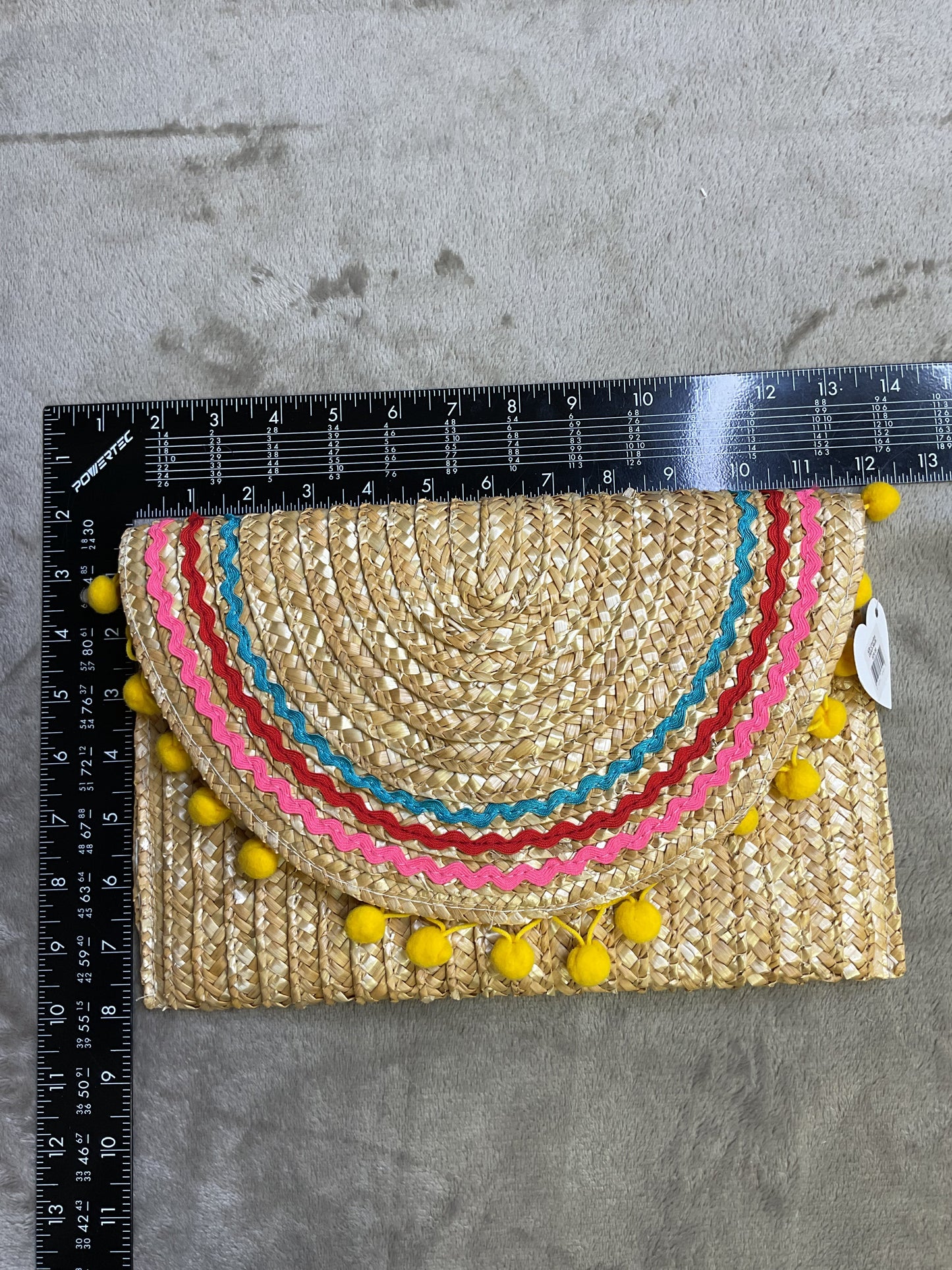 Clutch By Shiraleah In Tan, Size:Large