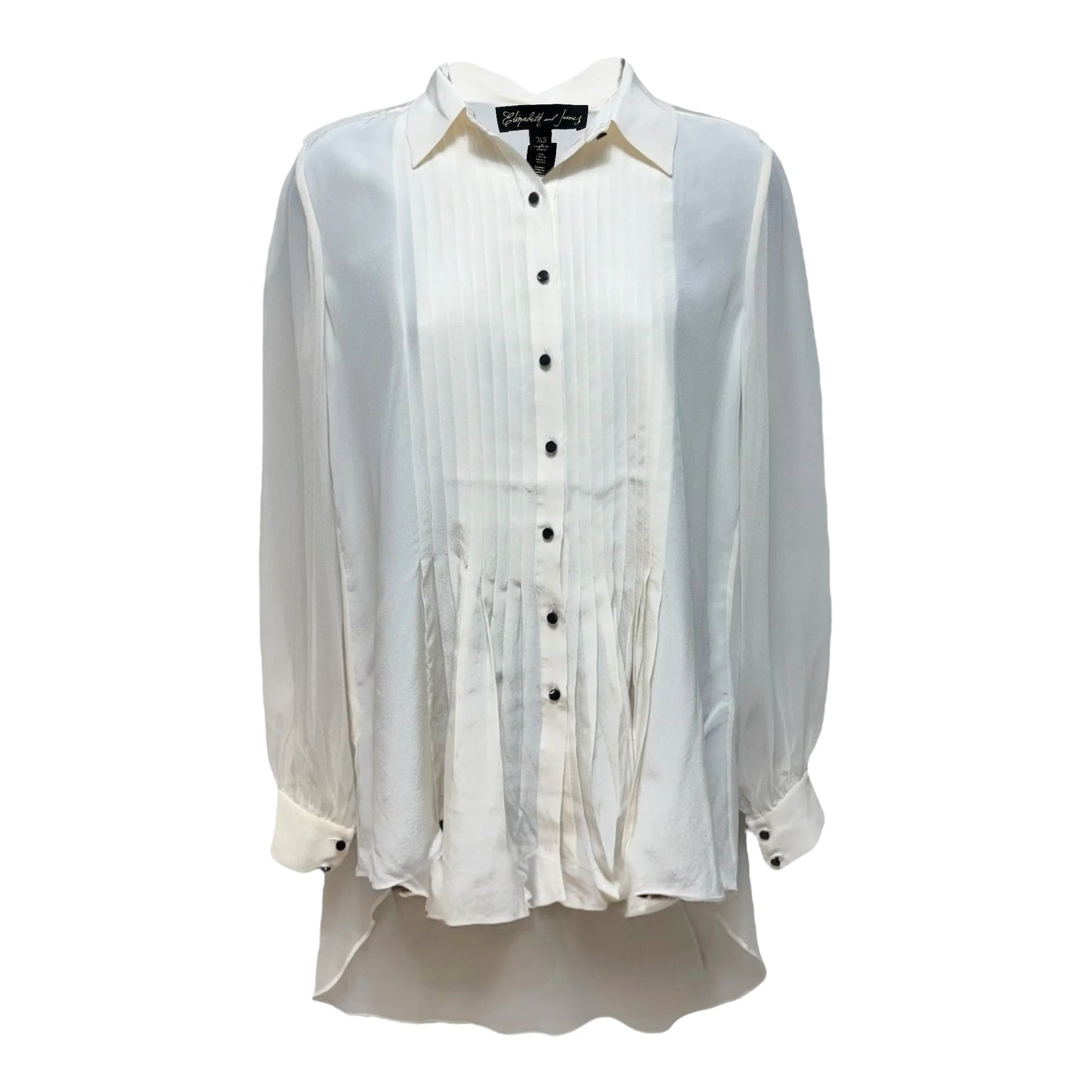 Jaden Silk Blouse By Elizabeth And James In Cream, Size: XS