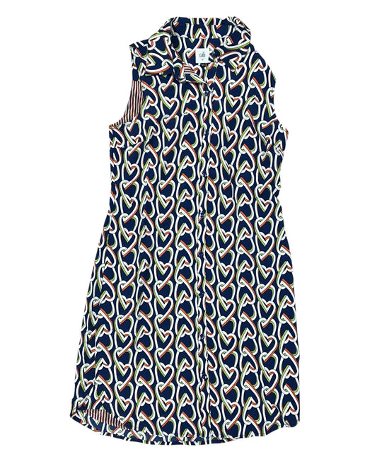 Dress Casual Short By Cabi In Blue & White, Size:Xs