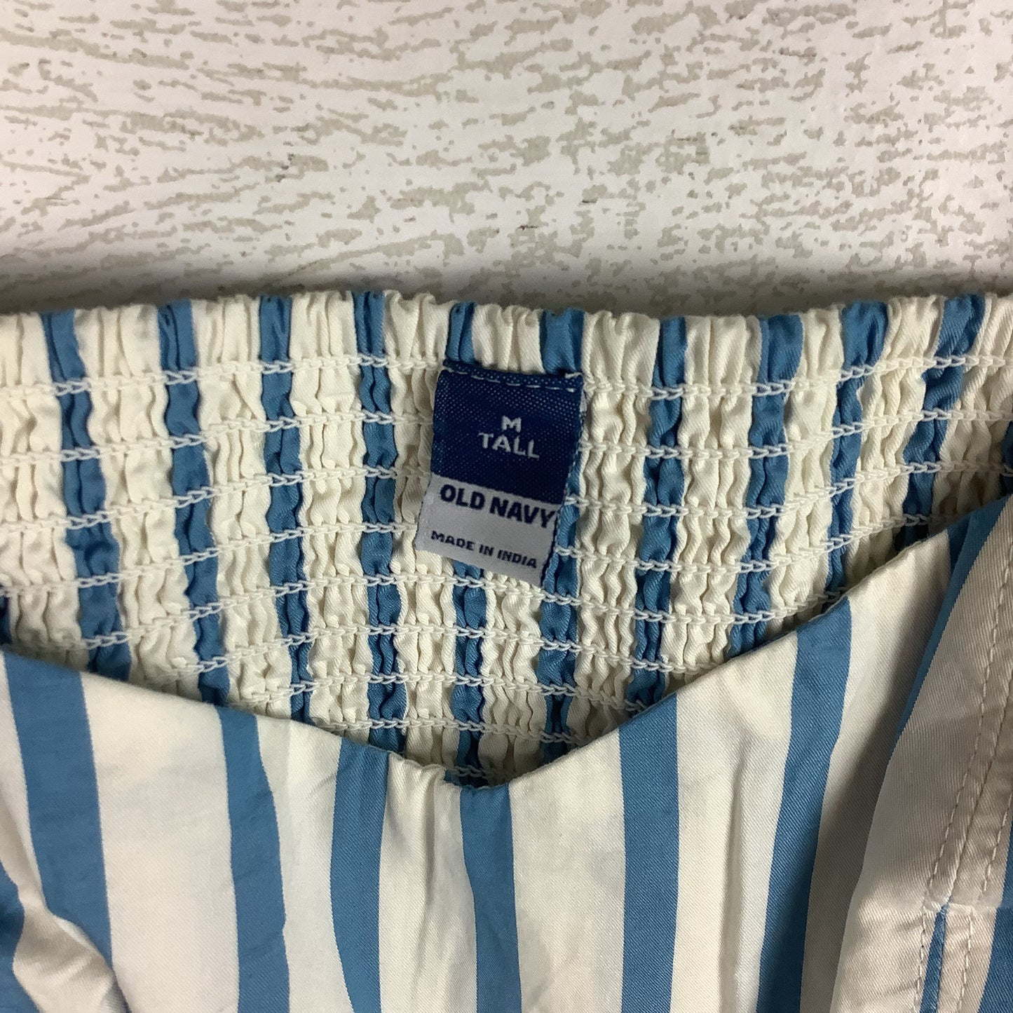 Dress Casual Short By Old Navy In Striped Pattern, Size: M TALL