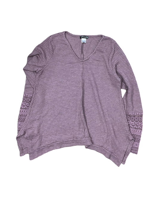 Sweater By Venus In Purple, Size:M