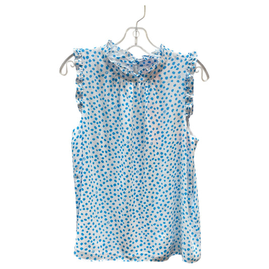 Top Sleeveless Designer By Lilly Pulitzer In Blue, Size:S