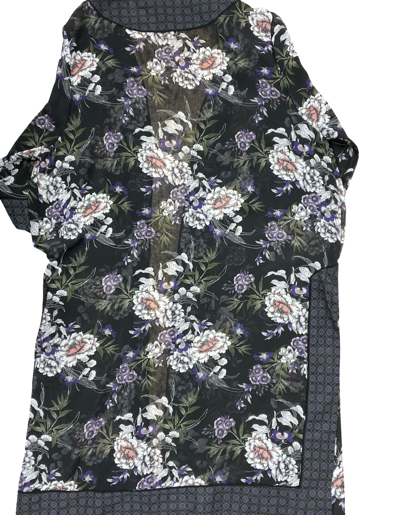 Cardigan By Roamans In Blue, Size:3X