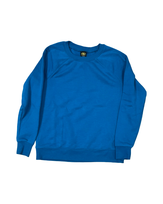 Sweatshirt Crewneck By Athletic Works In Teal, Size:S