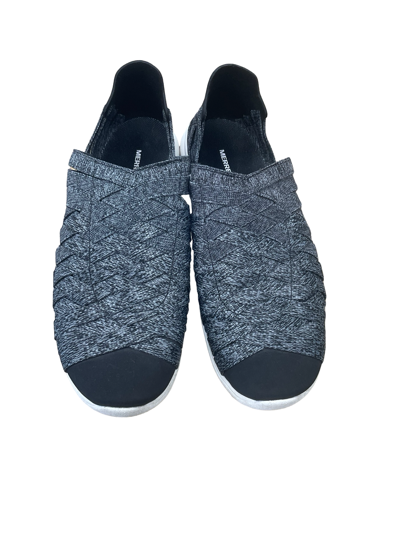 Shoes Sneakers By Merrell In Black & White, Size:7.5
