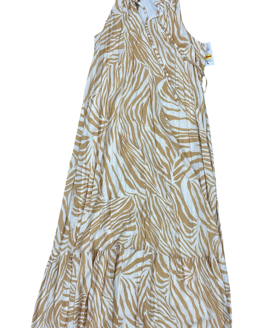 Dress Casual Maxi By Nine West In Beige, Size:S