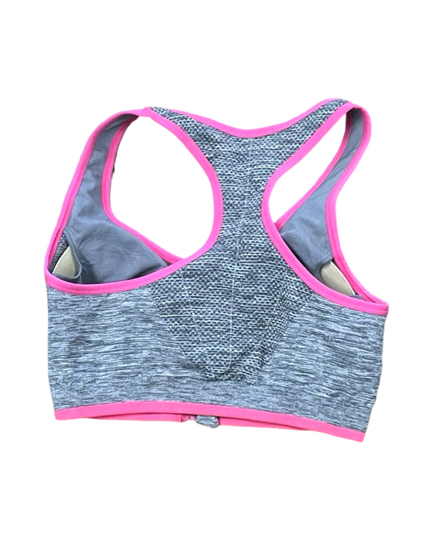 Athletic Bra By Danskin Now In Grey & Pink, Size:M
