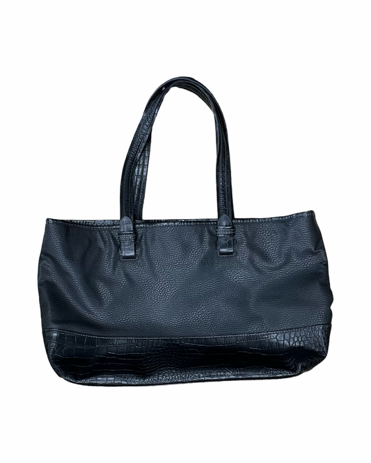 Tote By Croft And Barrow In Black, Size:Medium