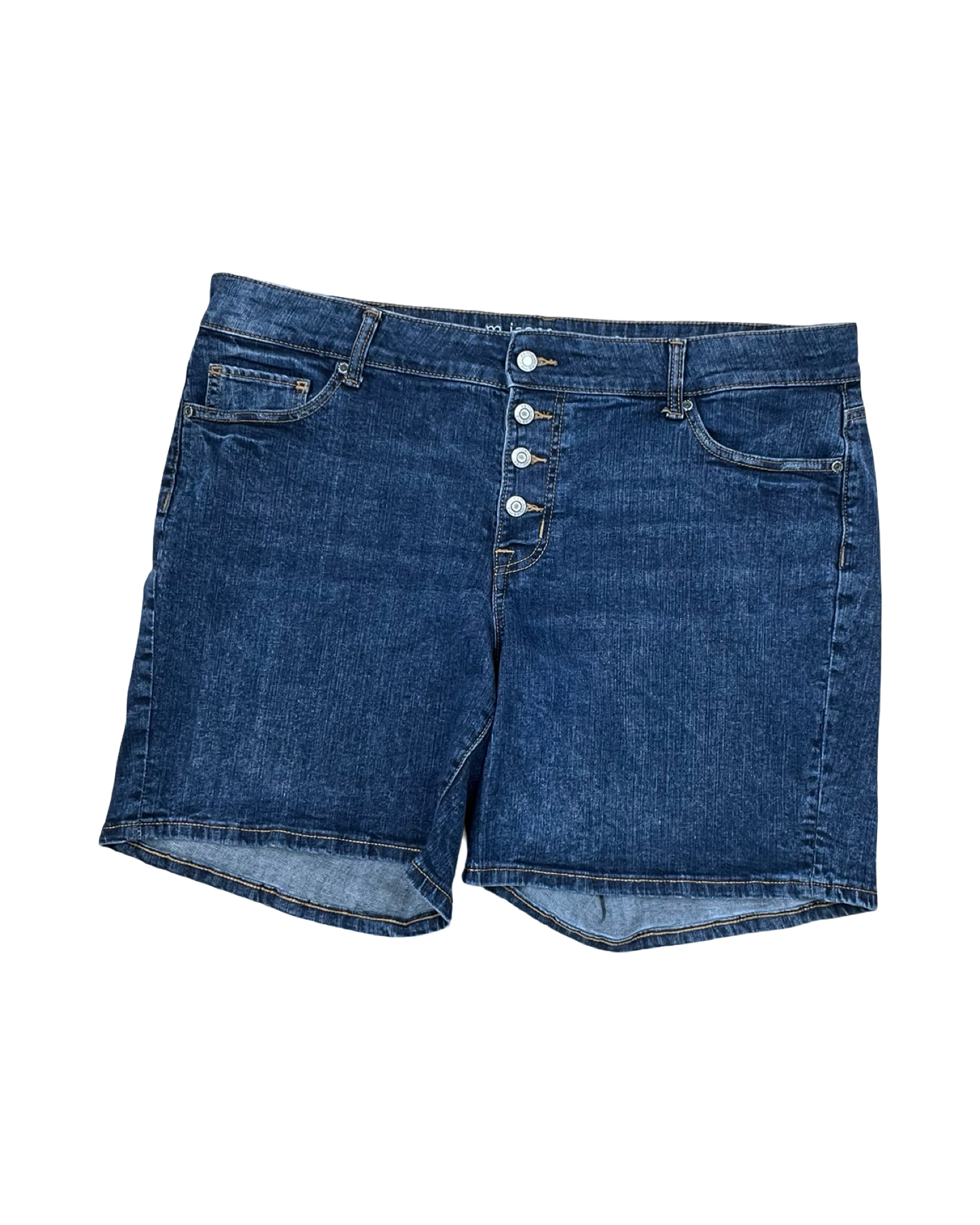 Shorts By Maurices In Blue Denim, Size:18