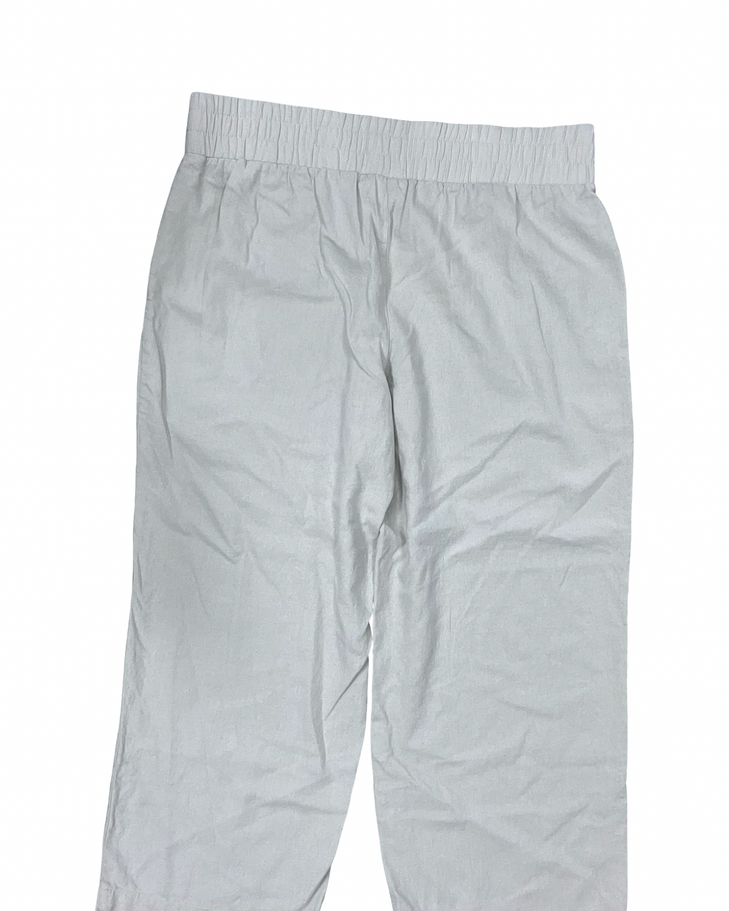 Pants Linen By Clothes Mentor In Cream, Size:Xl