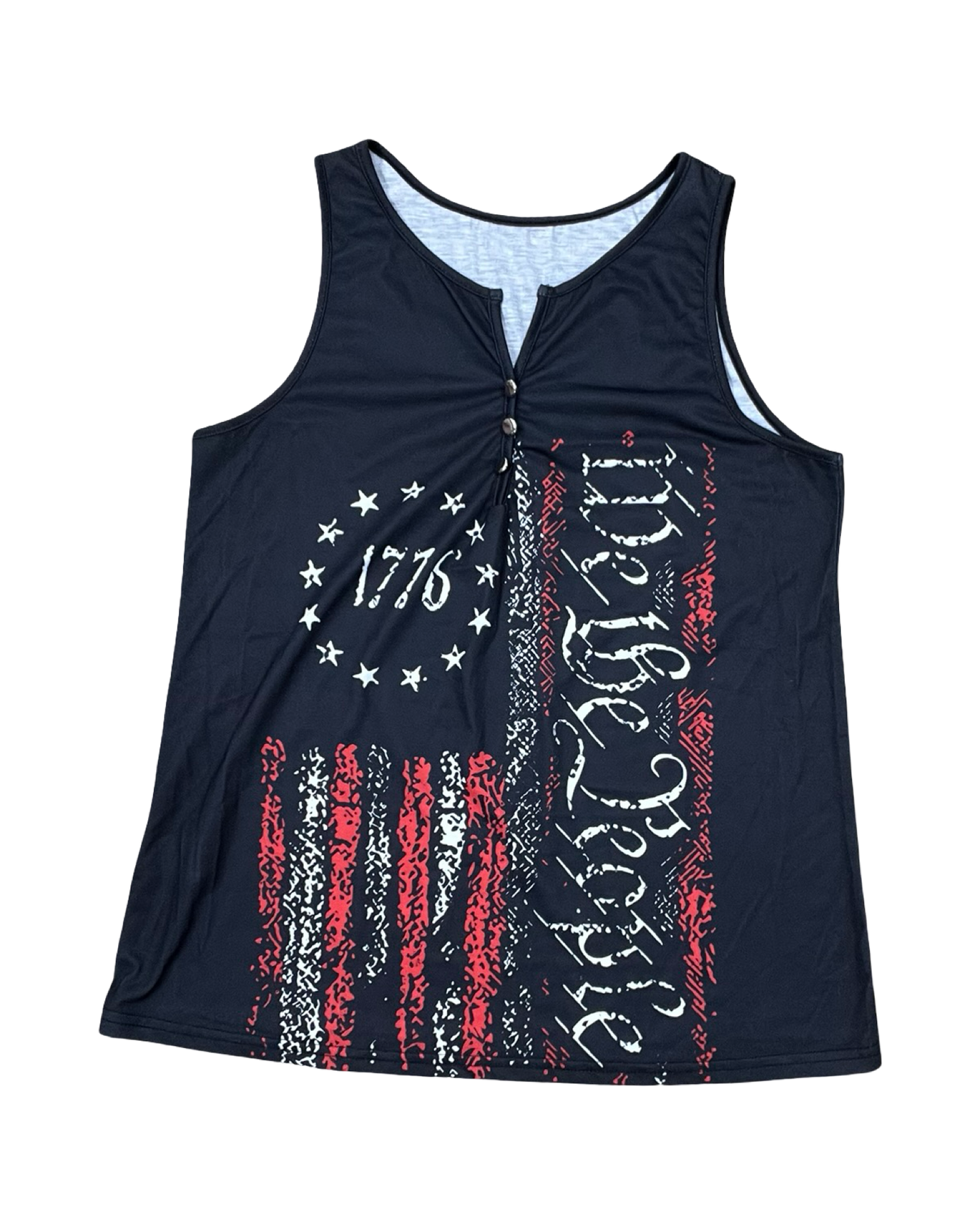 Top Sleeveless By Clothes Mentor In Black & Red, Size:L