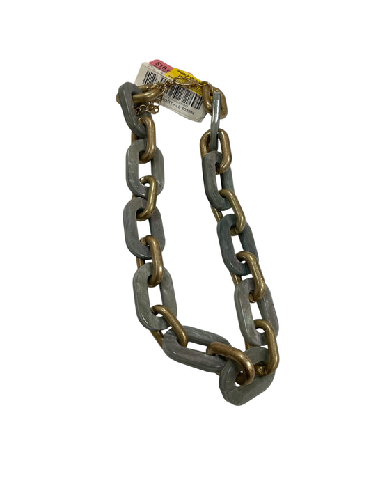 Necklace Chain By Southern  Living In Gold & Grey