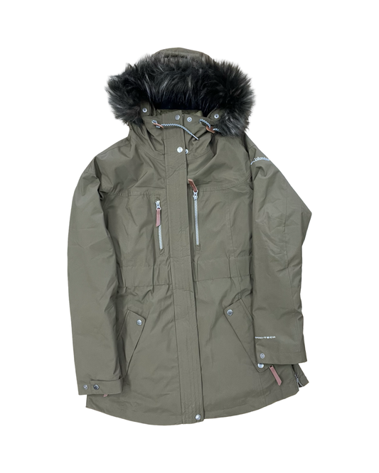Coat Puffer & Quilted By Columbia In Green, Size:S