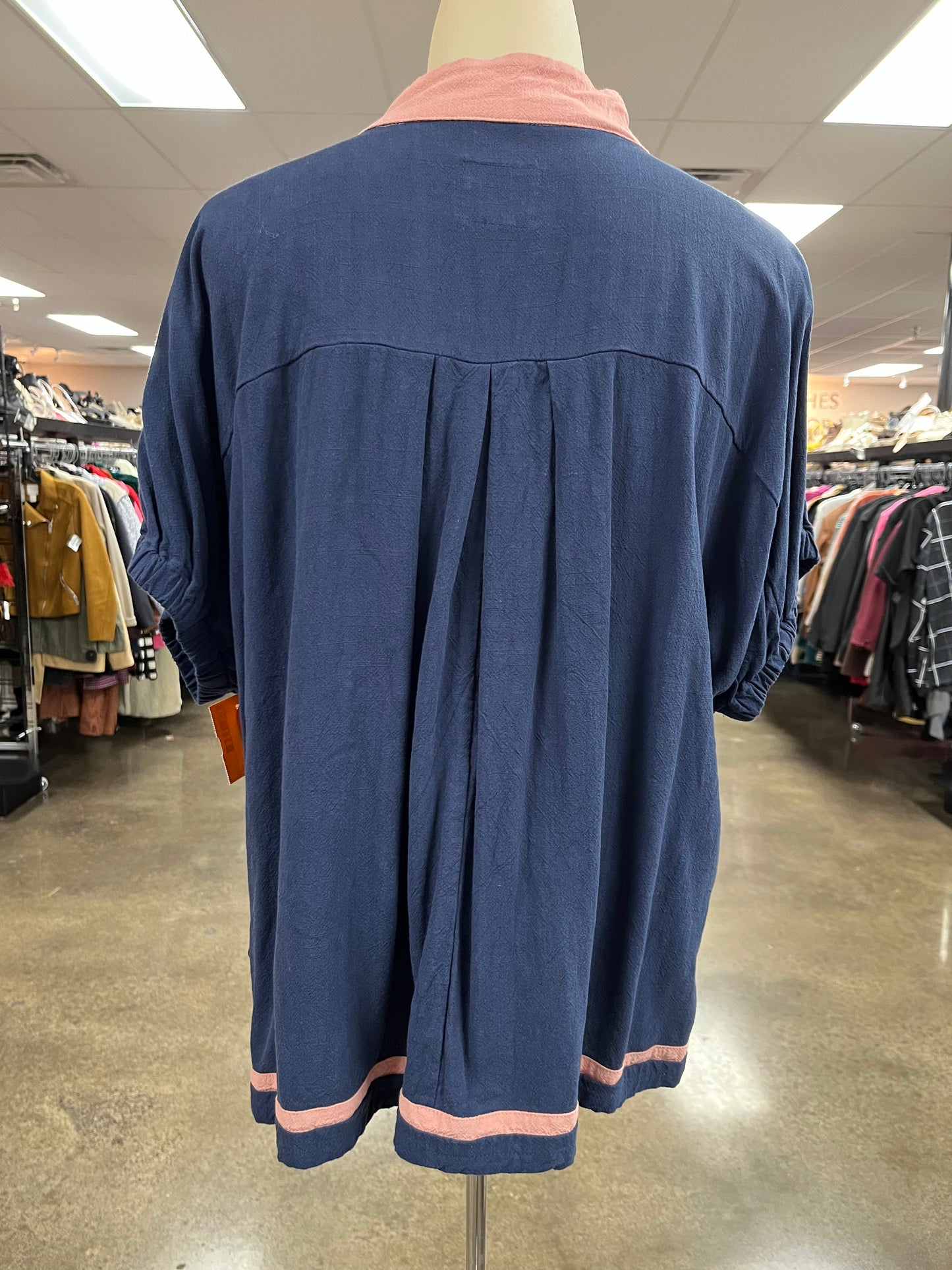 Top Ss By Umgee In Navy, Size:M