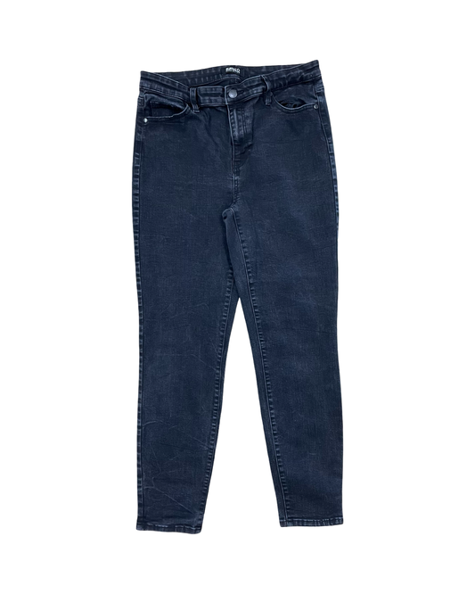 Jeans Straight By Buffalo David Bitton In Black, Size:10