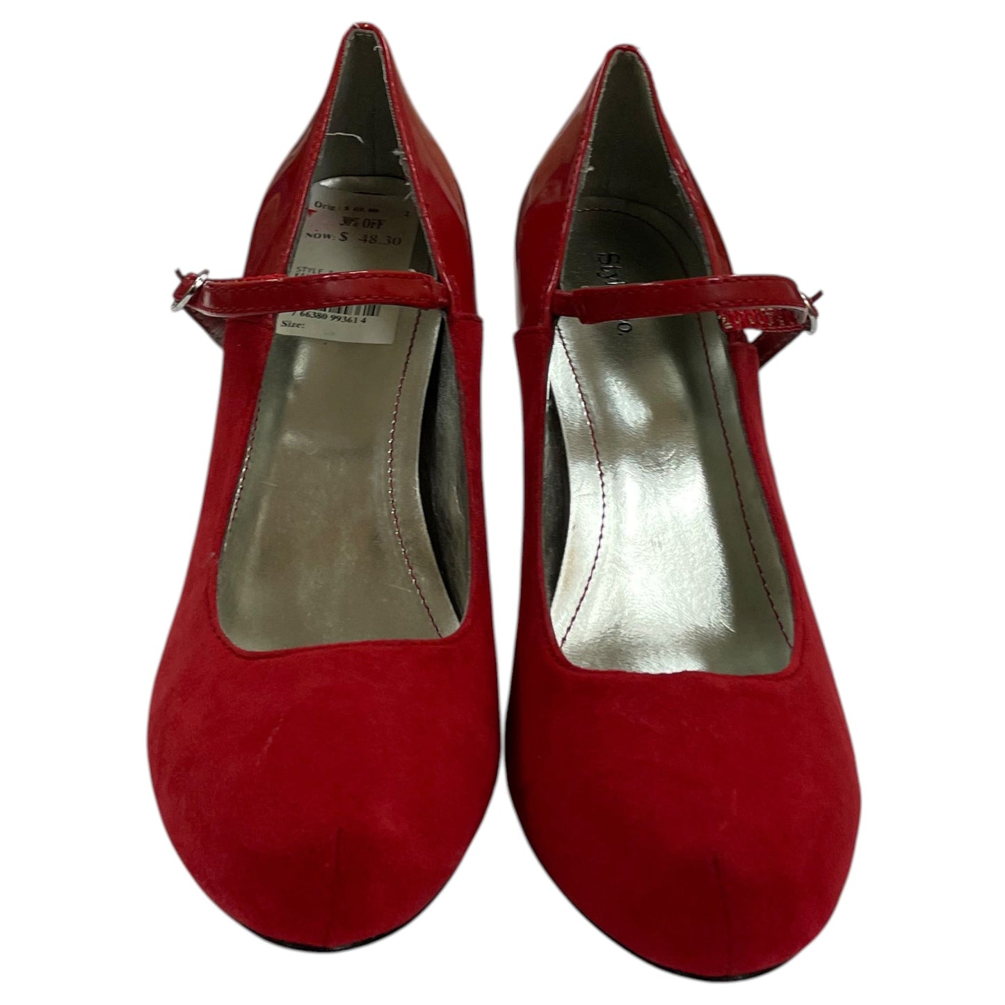 Shoes Heels Stiletto By Style And Company In Red, Size:6