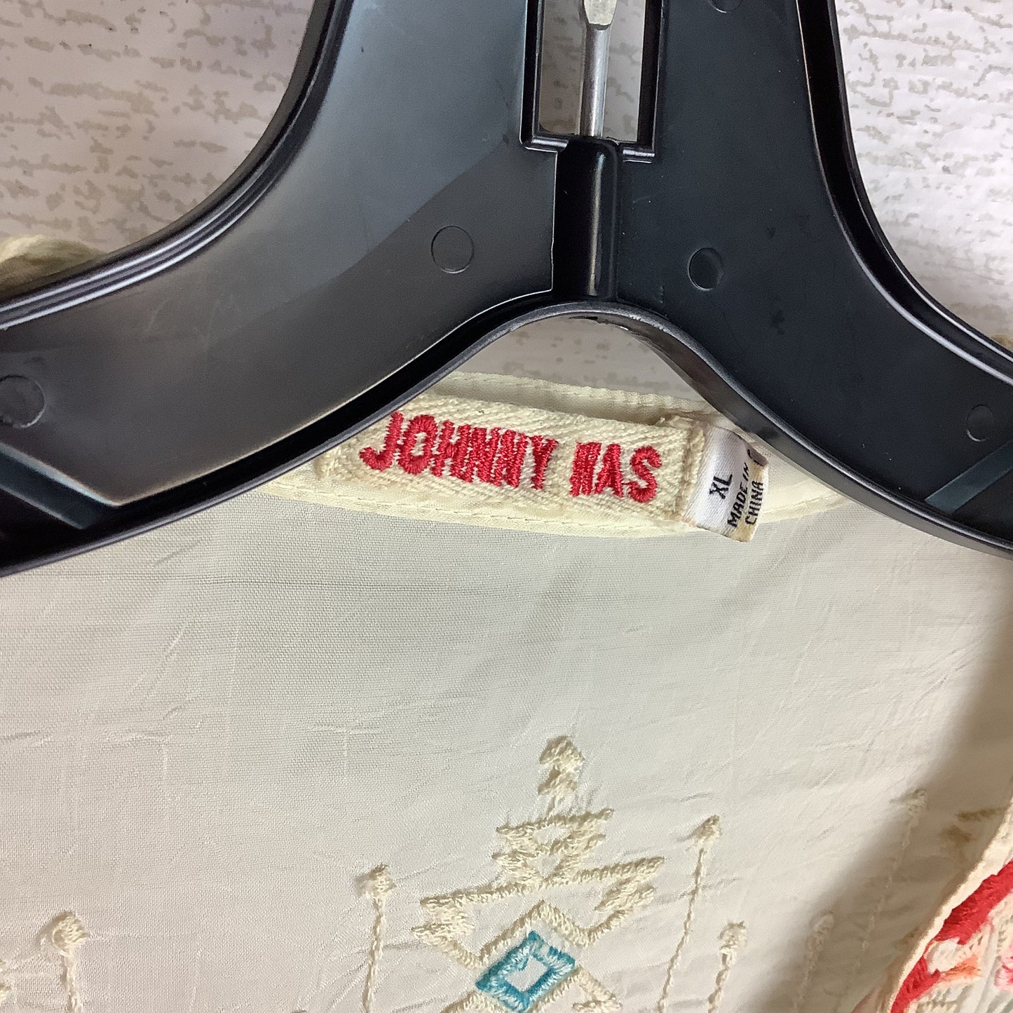 Top Long Sleeve By Johnny Was In Floral Print, Size: Xl