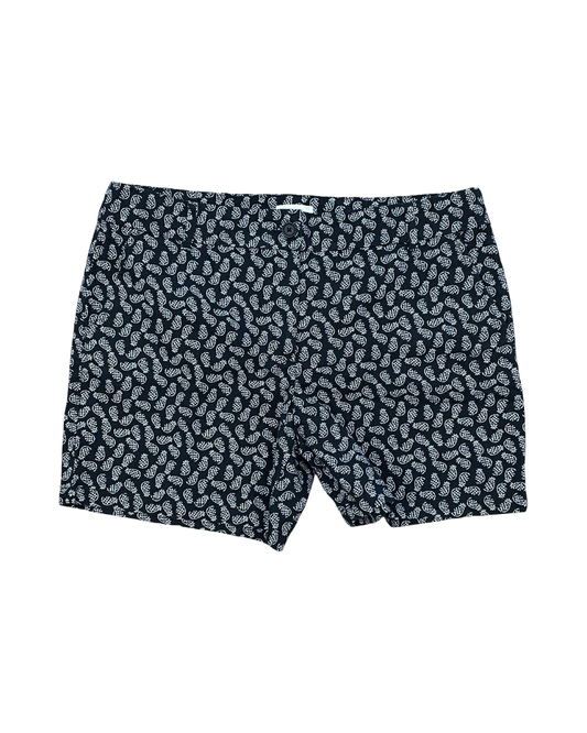 Shorts By Loft In Black & White, Size:12